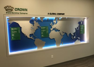 Office Wall Display